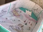 Комплект в кроватку для новорожденных 6 предметов объявление продам