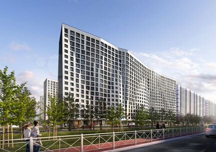 Квартира-студия, 37,7 м², 2/18 эт.