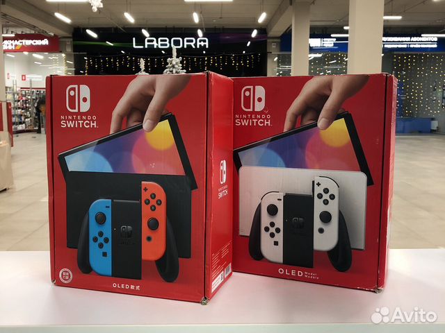 Новые Nintendo switch oled
