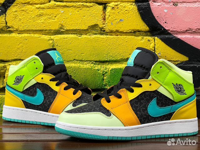 Nike Air Jordan 1 Mid Aurora Green