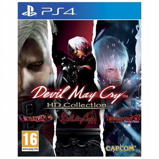 PS4 диск Devil May Cry HD Collection,новый,в упак