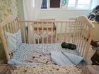Кровать детская «Берёзка»с продольным маятником