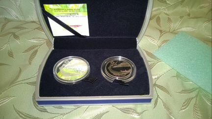 Монеты Стерлядь, 2007, Беларусь, набор 2шт