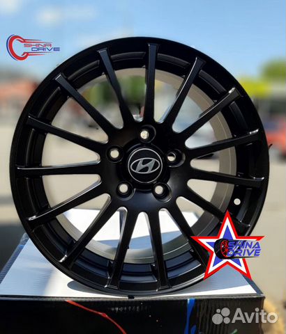 Диски Hyundai R16 5x114,3 Black Matt
