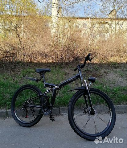 Велосипед складной 2-х подвес Okkervil 21 скор. 2