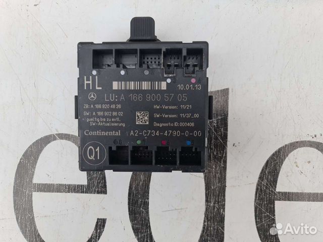 Эбу задней левой двери Mercedes W166