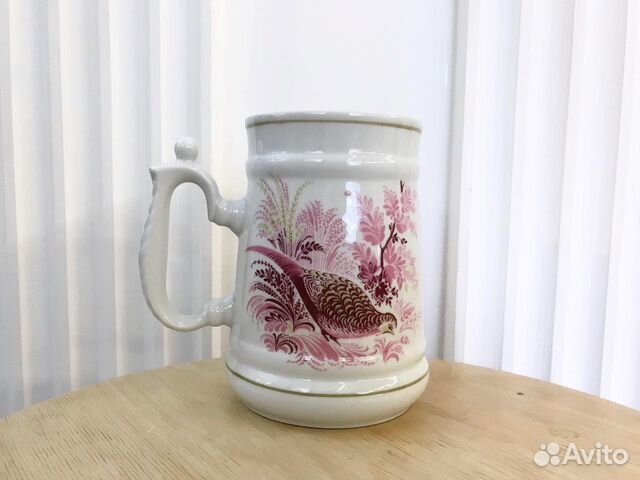 Кружка пивная фарфоровая Вербилки СССР