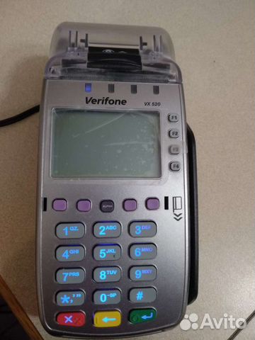 Verifone vx520 терминал оплаты