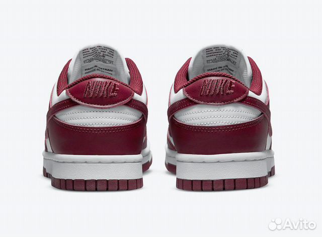 Женские Nike Dunk Low Bordeaux