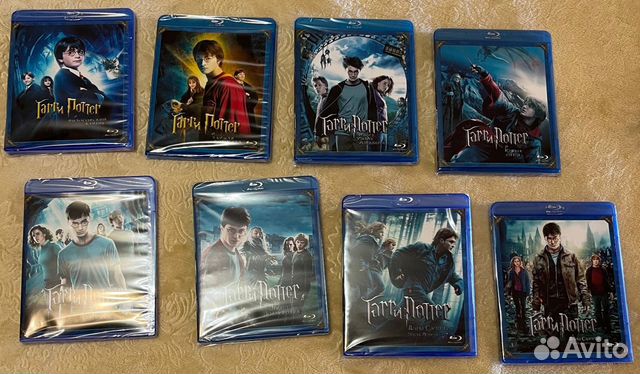 Гарри Поттер blu-ray коллекция фильмов