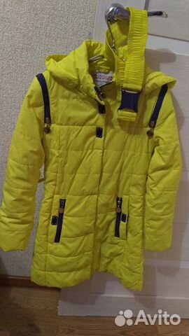 Куртка удлинённая для девочки