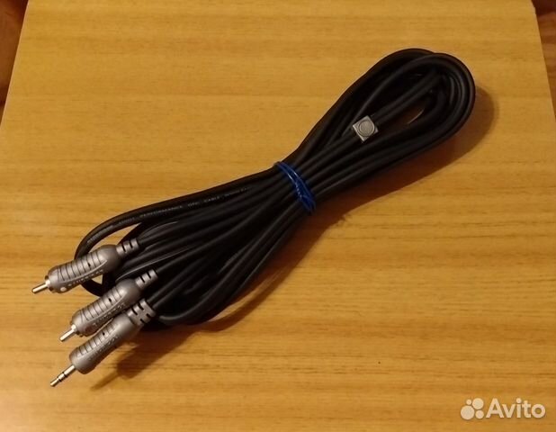 Кабель Bandridge MiniJack - 2RCA (5 м)