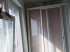 Балконная дверь алюминиевая новая осталась от заст