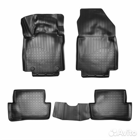 Коврики в салон для Renault Clio 4 (2012-2019)