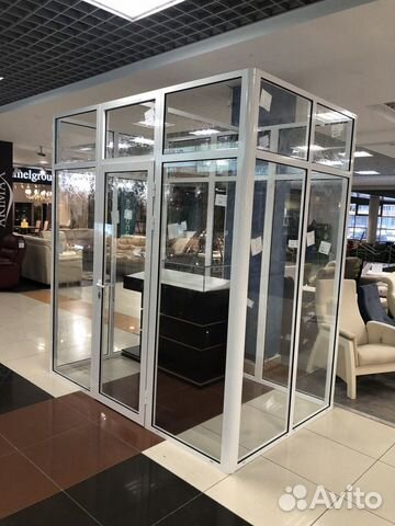 Стеклянные перегородки