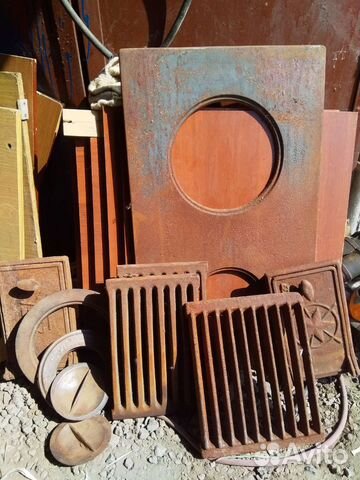 Печное литьё чугун для печи дверка 145*250мм