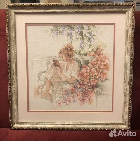 Картина вышитая крестом