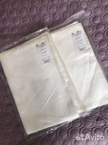 Скатерть лен белая новая Беларусь