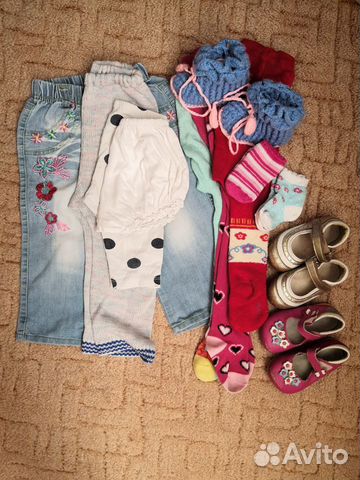 Пакет вещей на девочку от 1года до 2 лет