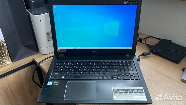 Ноутбук Acer Aspire E15 16Gb озу, SSD/HDD