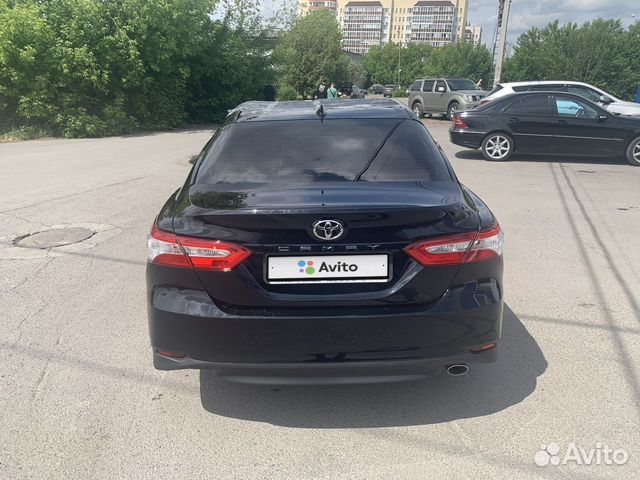 Toyota Camry 2.5 AT, 2019, битый, 9 700 км