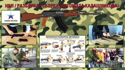 Разборка / сборка автомата Калашникова