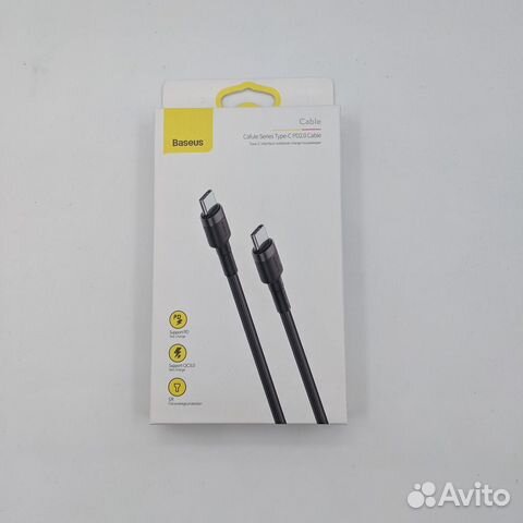 Кабель Baseus Cafule Series Type-C PD2.0, USB Type
