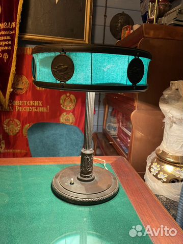 Лампа настольная сталинская