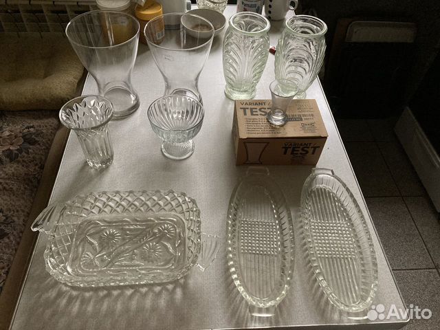 Ваза, рюмка, бокал