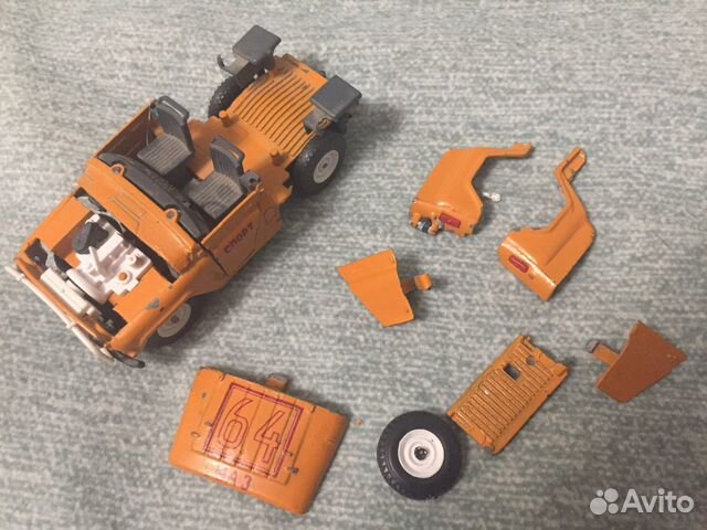 Модель УАЗ 469 1 43