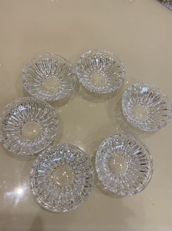 Розеточки, стопки хрусталь