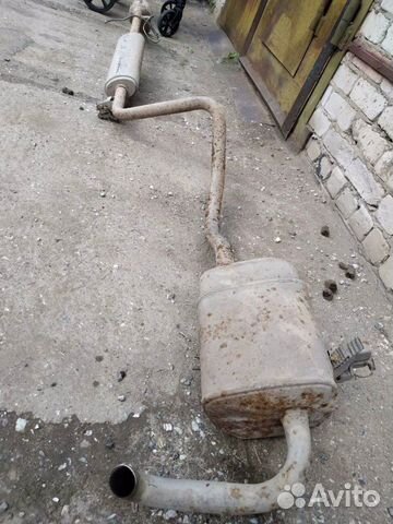 Глушитель renault megane 2