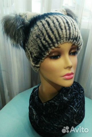 Шапка меховая Белочка, новая