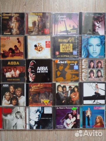 Диски CD Музыка 450 шт На любой вкус