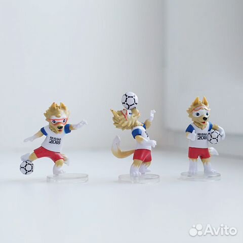 Забивака волк талисман чм по футболу Россия 2018