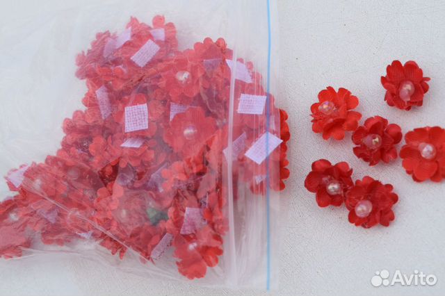 Цветы липучки для бокалов