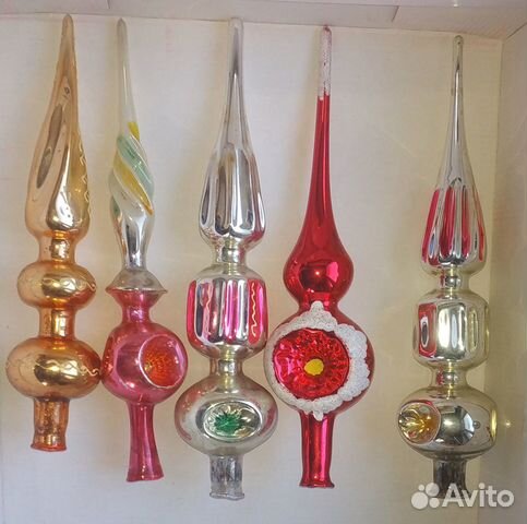 Верхушка навершие наконечник на ёлку звезда СССР