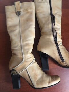 Сапоги натуральная кожа