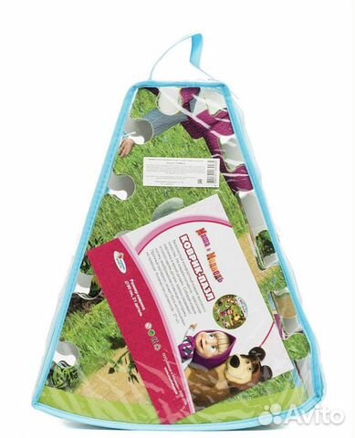 Коврик-пазл «Маша и Медведь»