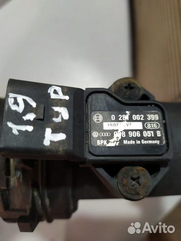 Датчик воздуха интеркулера Volkswagen Touran 2007