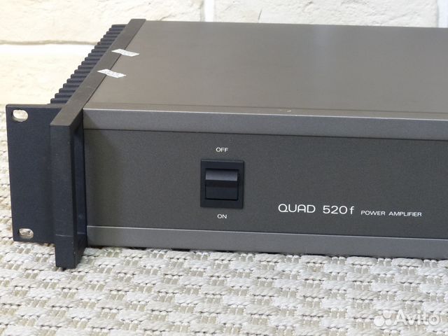 Quad-520F ampp мощник Англия 1980 гг