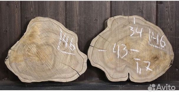 Спилы, слебы торцевые