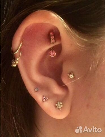 Пирсинг, прокол ушей детям И взрослым