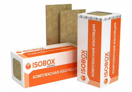 Базальтовая вата isobox Вент 80кг/м
