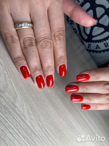 Маникюр гель лак