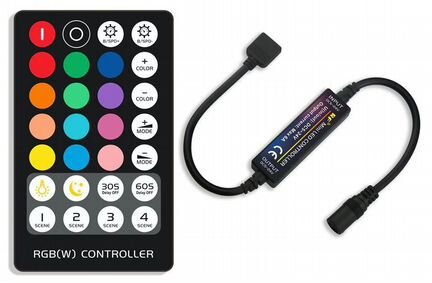 RGB контроллер для светодиодных лент с RF пультом