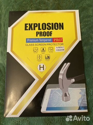 Защитное стекло на iPad Pro 11