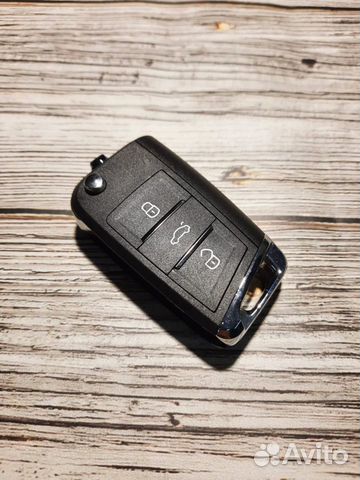 Ключ Фольксваген Поло 5K0837202AD в стиле MQB