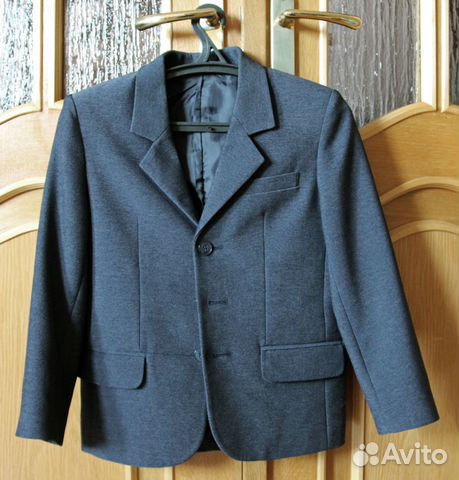 Пиджак школьный рост 136