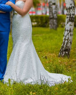 Свадебное платье 44-48 размер